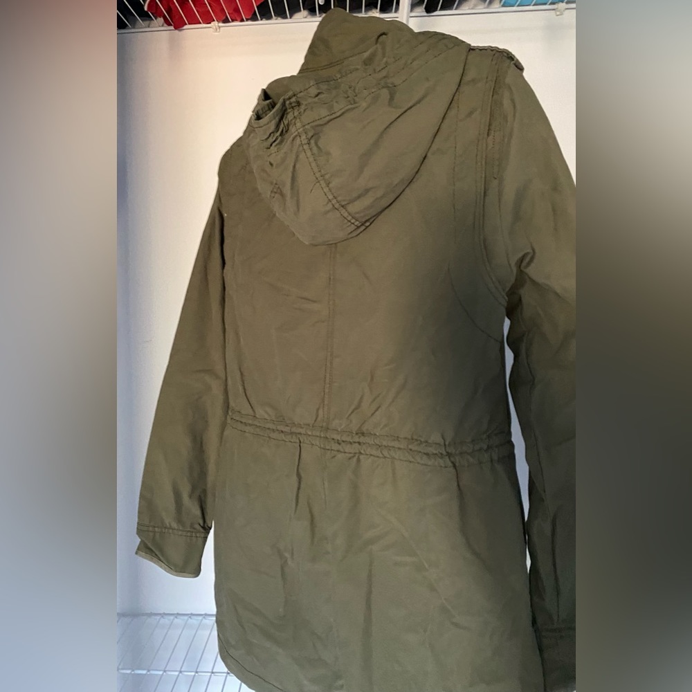 Abercrombie and Fitch Jacket with attached vest; Women Size Medium - Picture 2 of 6